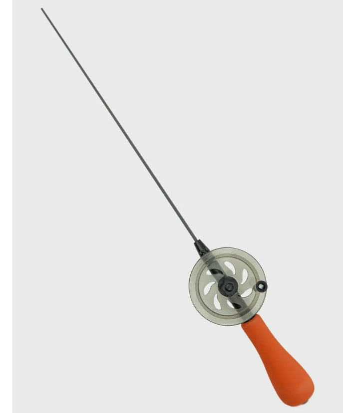 Удочка зимней HFB-68 красный ручка с открытой катушкой