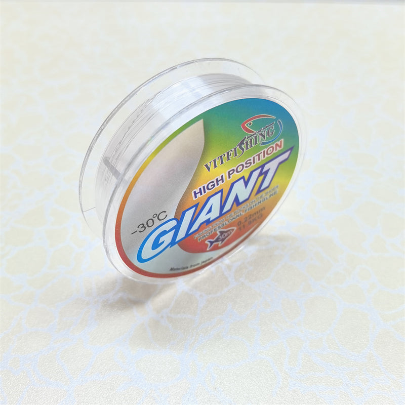 Зимнняя Леска 30м GIANT-FLUOROCARBON