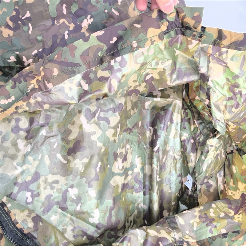 Легкий Плащ дождевик камуфляж