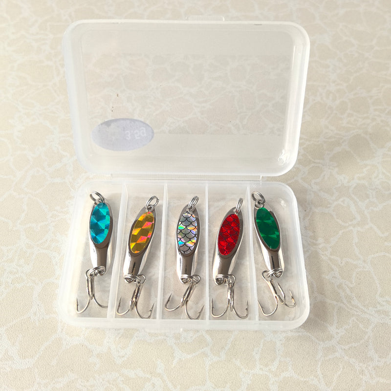 кастмастер зимный набор с каробка 3,5g 5шт/уп