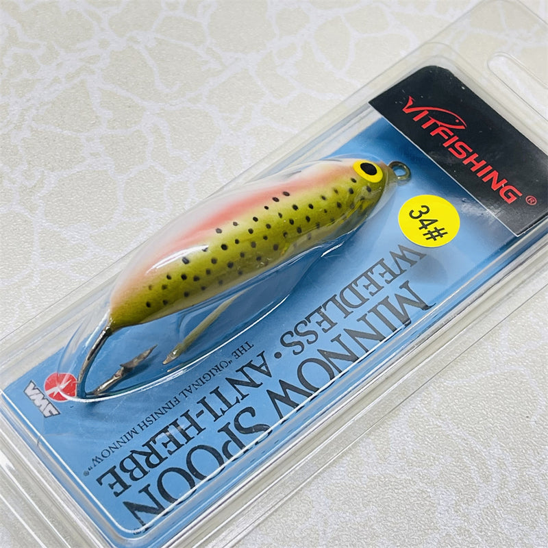 Блесна незацепляйка Minnow VITFISHING 34