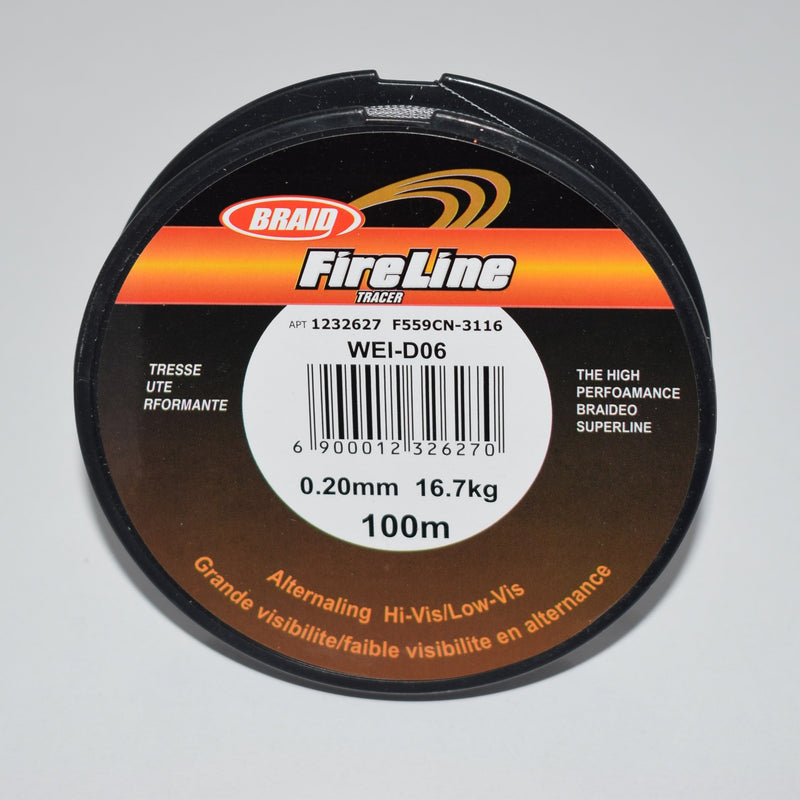 Плетеный шнур Fireline, 100м WEI-D06