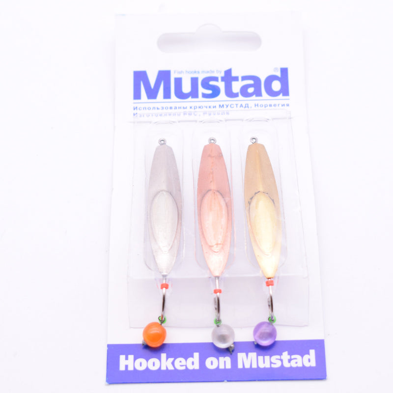 Блесна Mustad 3шт/уп №4-5.7g