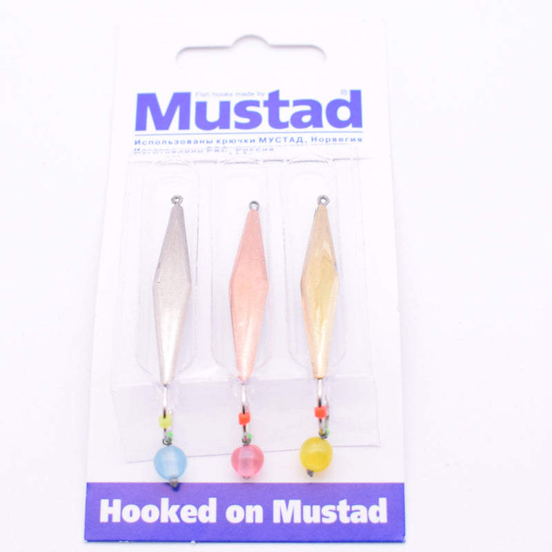 Блесна Mustad 3шт/уп №5-3.0g