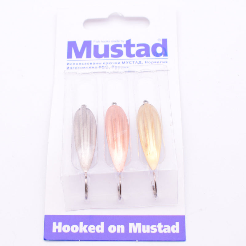 Блесна Mustad 3шт/уп №31-5.4g