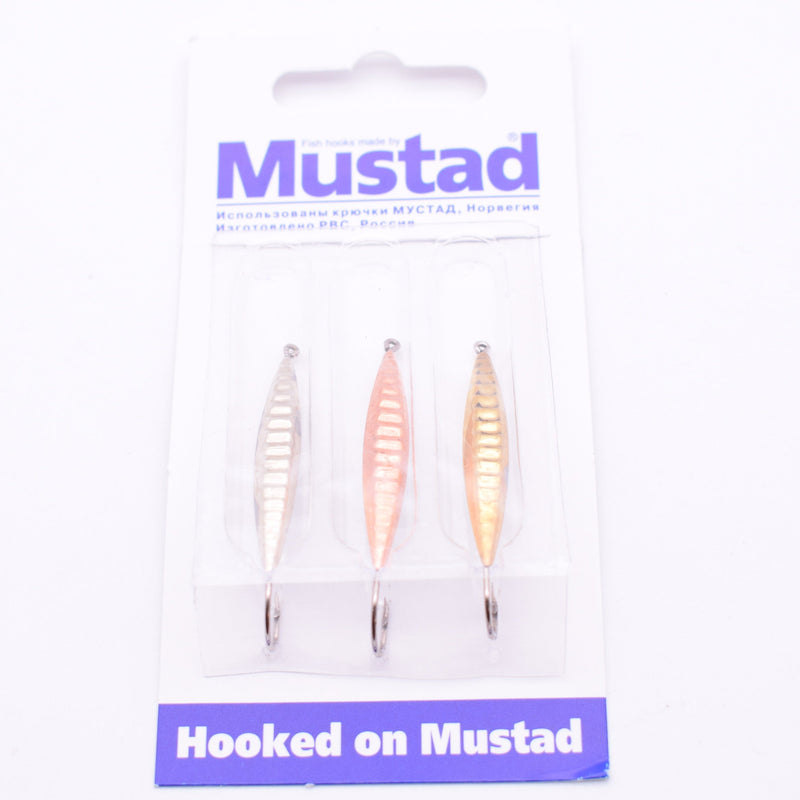 Блесна Mustad 3шт/уп №38-2.8g