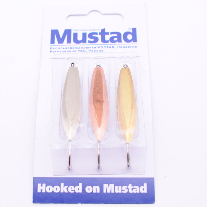 Блесна Mustad 3шт/уп №39-6.5g