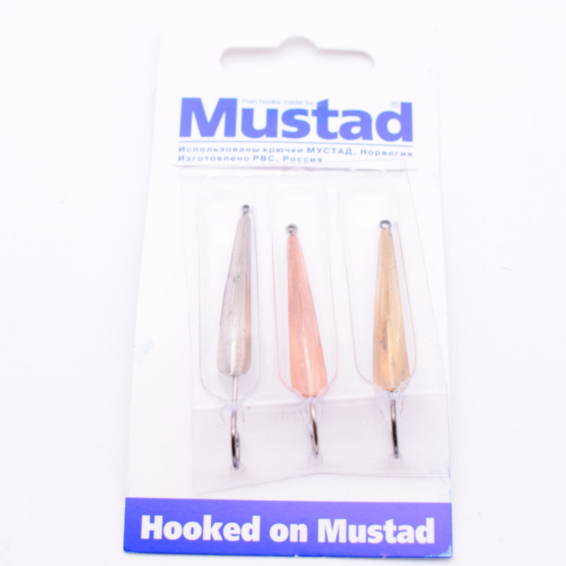 Блесна Mustad 3шт/уп №42-3.3g