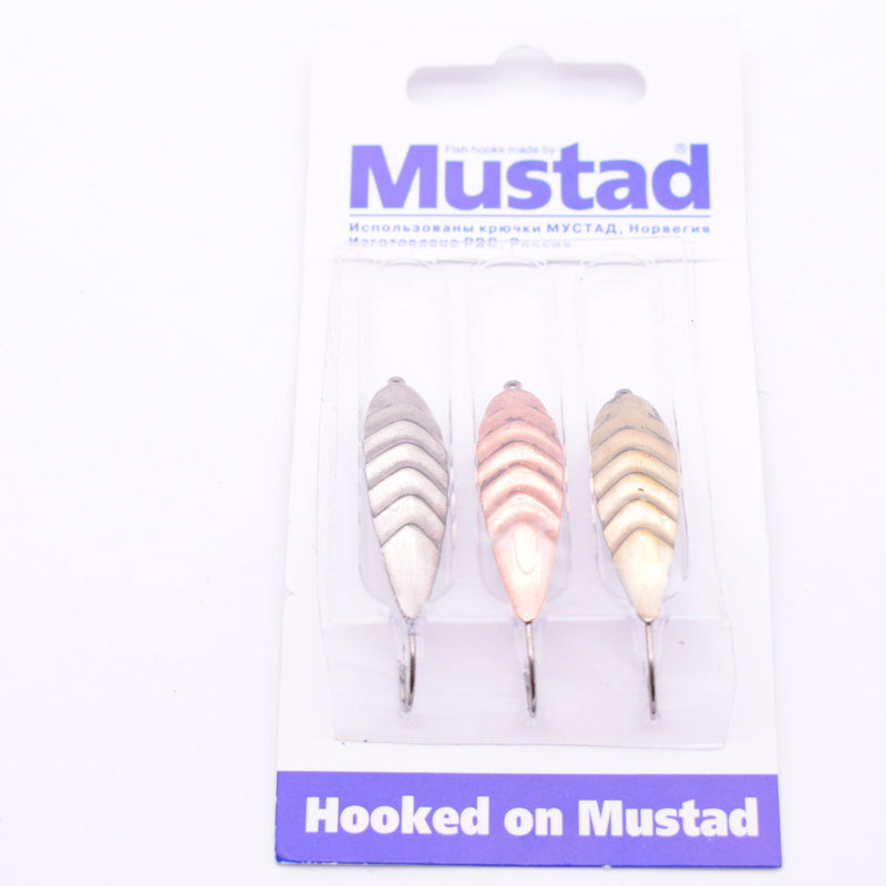 Блесна Mustad 3шт/уп №44-5.5g