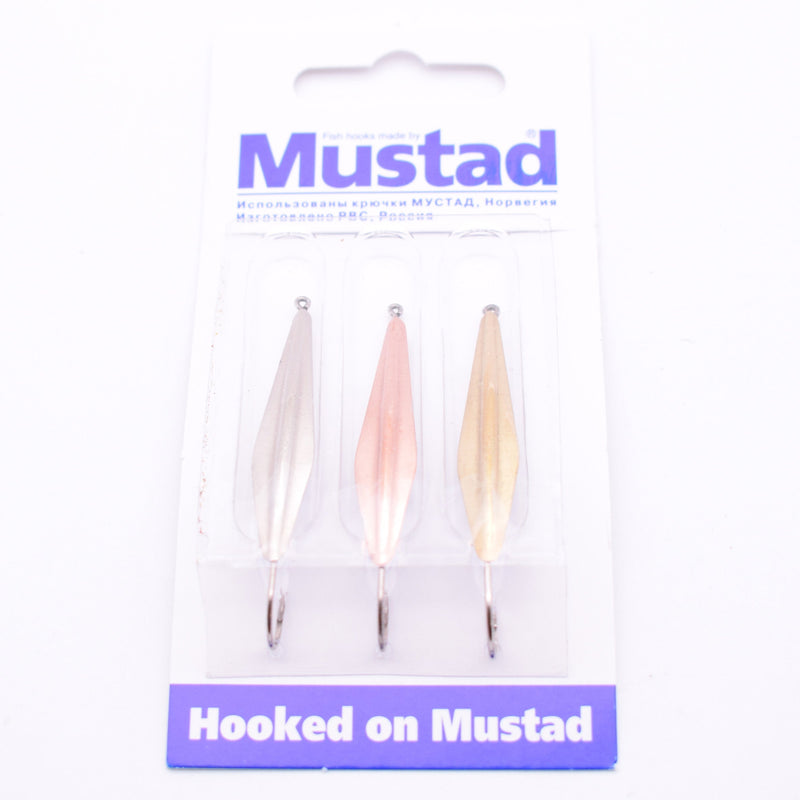 Блесна Mustad 3шт/уп №46-2.8g