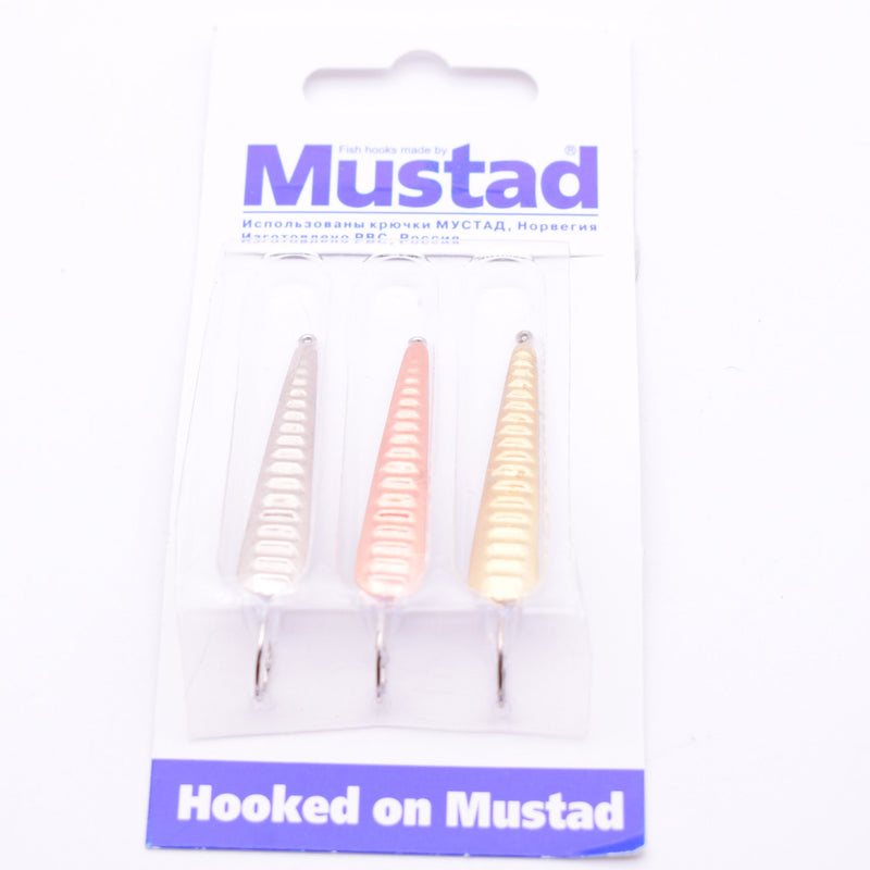 Блесна Mustad 3шт/уп №48-3.4g