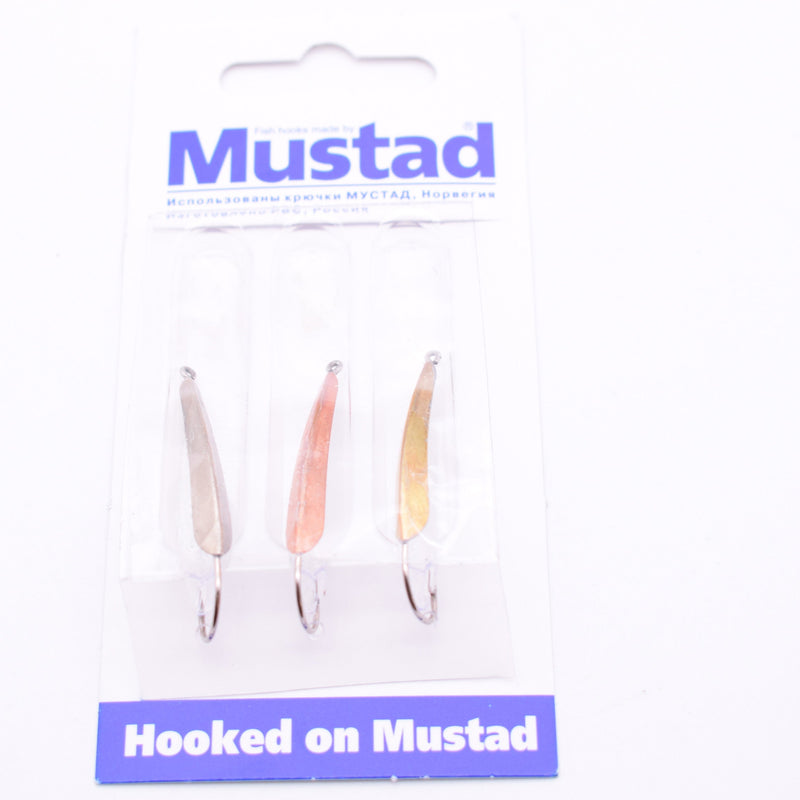 Блесна Mustad 3шт/уп №50-2.0g