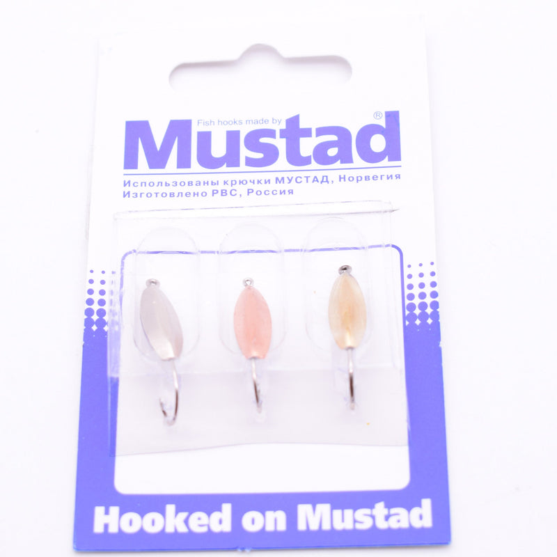 Блесна Mustad 3шт/уп №51-1.3g