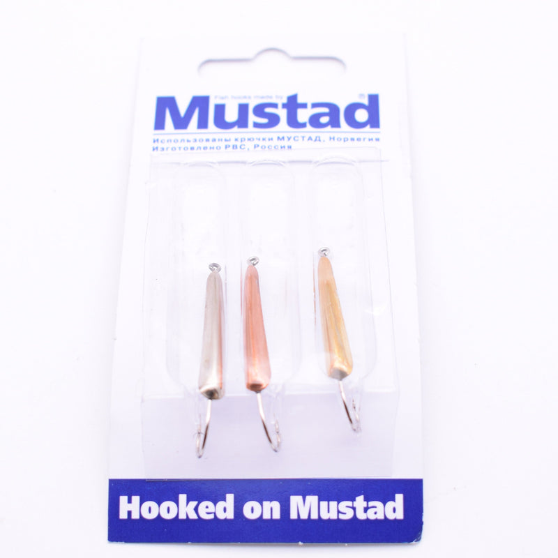 Блесна Mustad 3шт/уп №54-2.0g