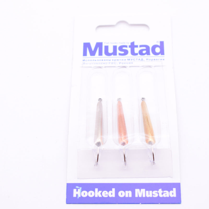 Блесна Mustad 3шт/уп №55-2.0g