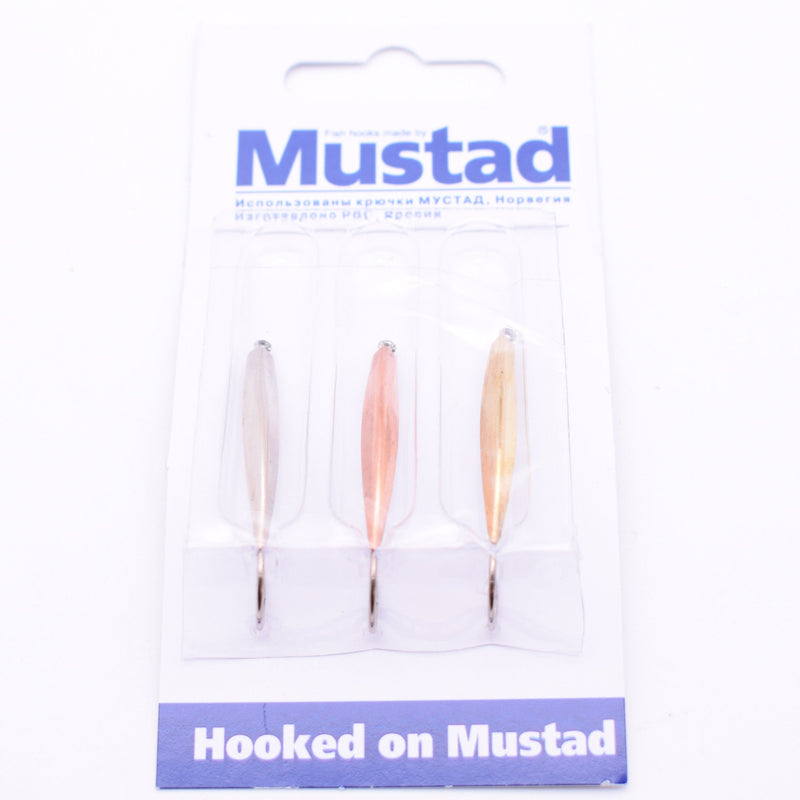 Блесна Mustad 3шт/уп №57-2.3g