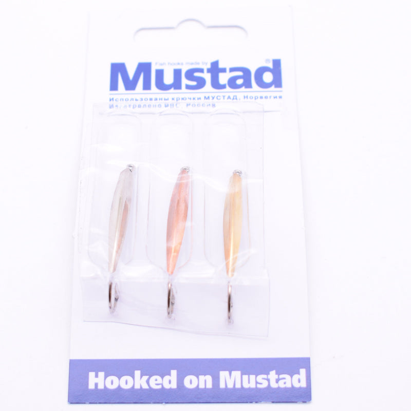 Блесна Mustad 3шт/уп №59-2.3g