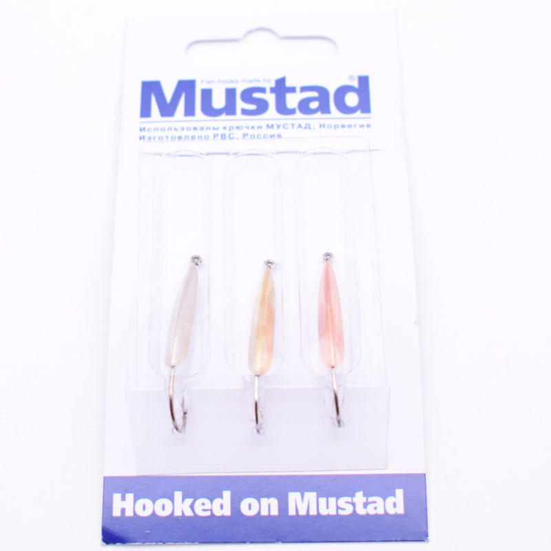 Блесна Mustad 3шт/уп №60-1.6g