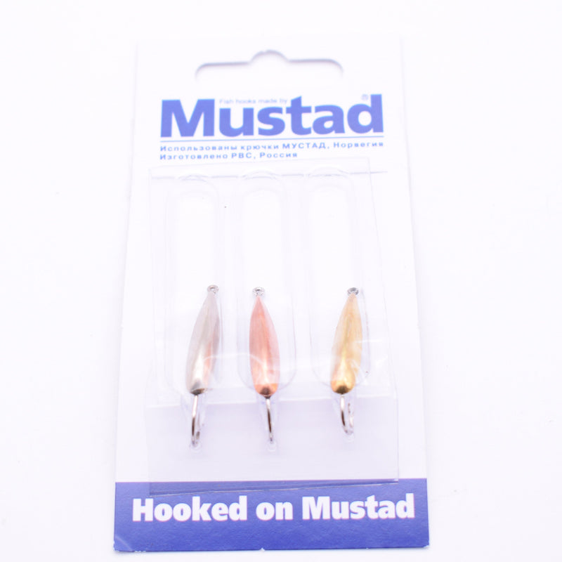 Блесна Mustad 3шт/уп №64-2.2g