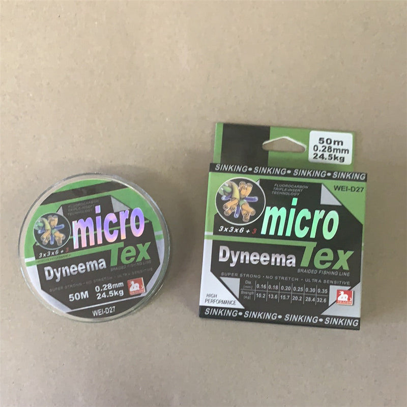 Плетеный шнур Microtex, 50м