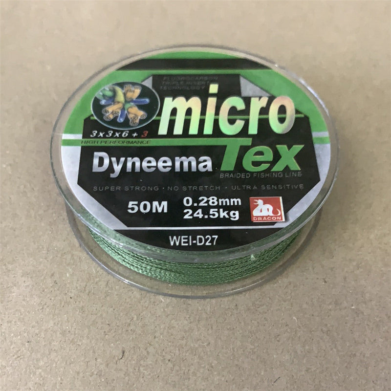 Плетеный шнур Microtex, 50м